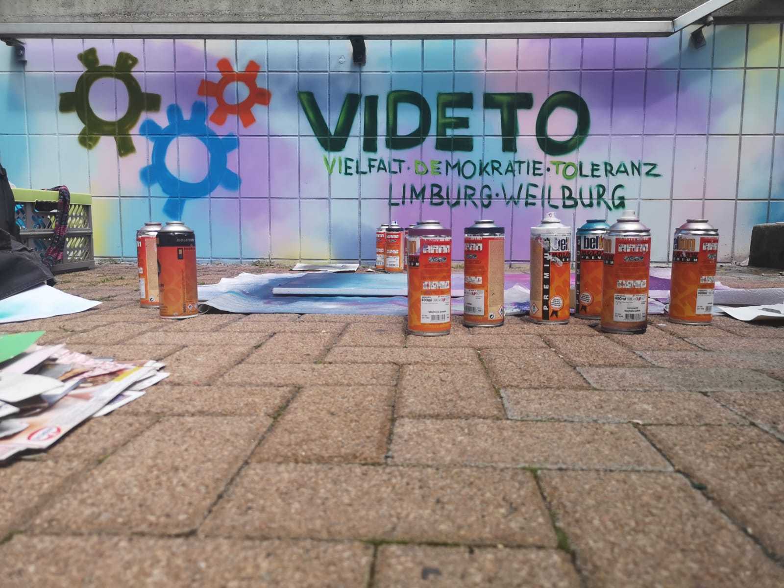 Mit Kunst gegen Hassparolen und Schmierereien