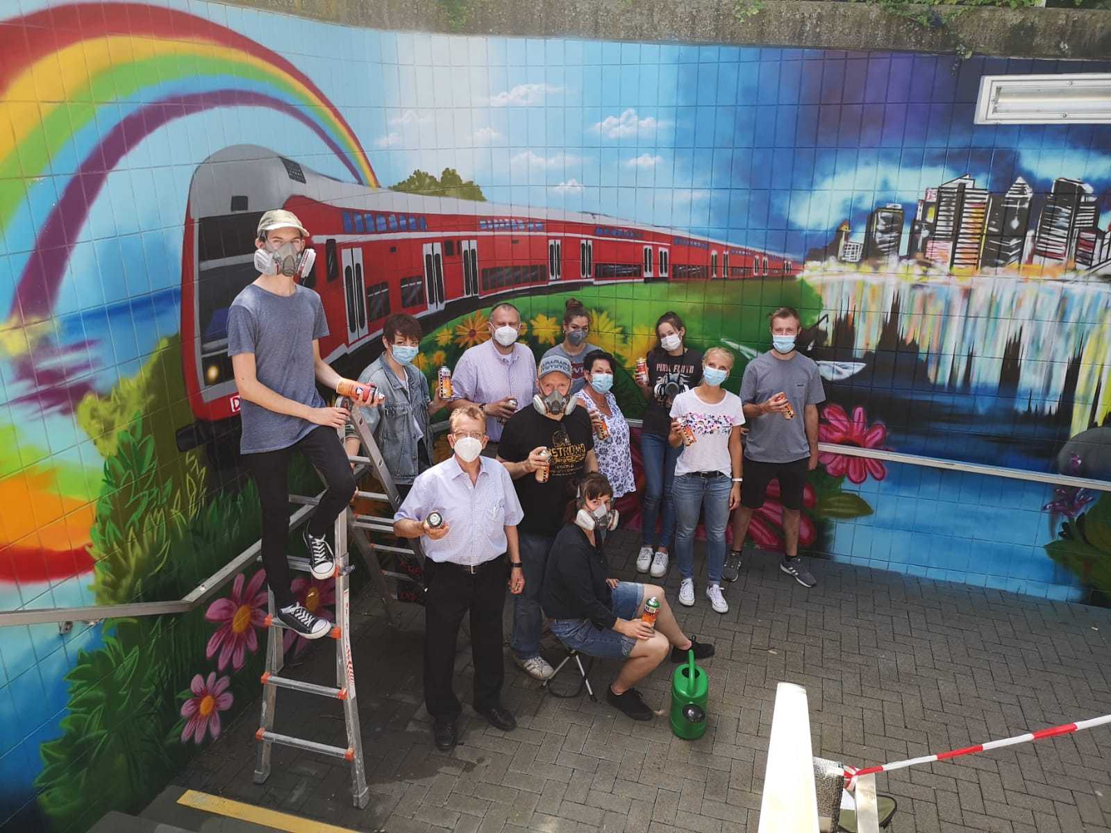 Bad Camberg ist jetzt bunter