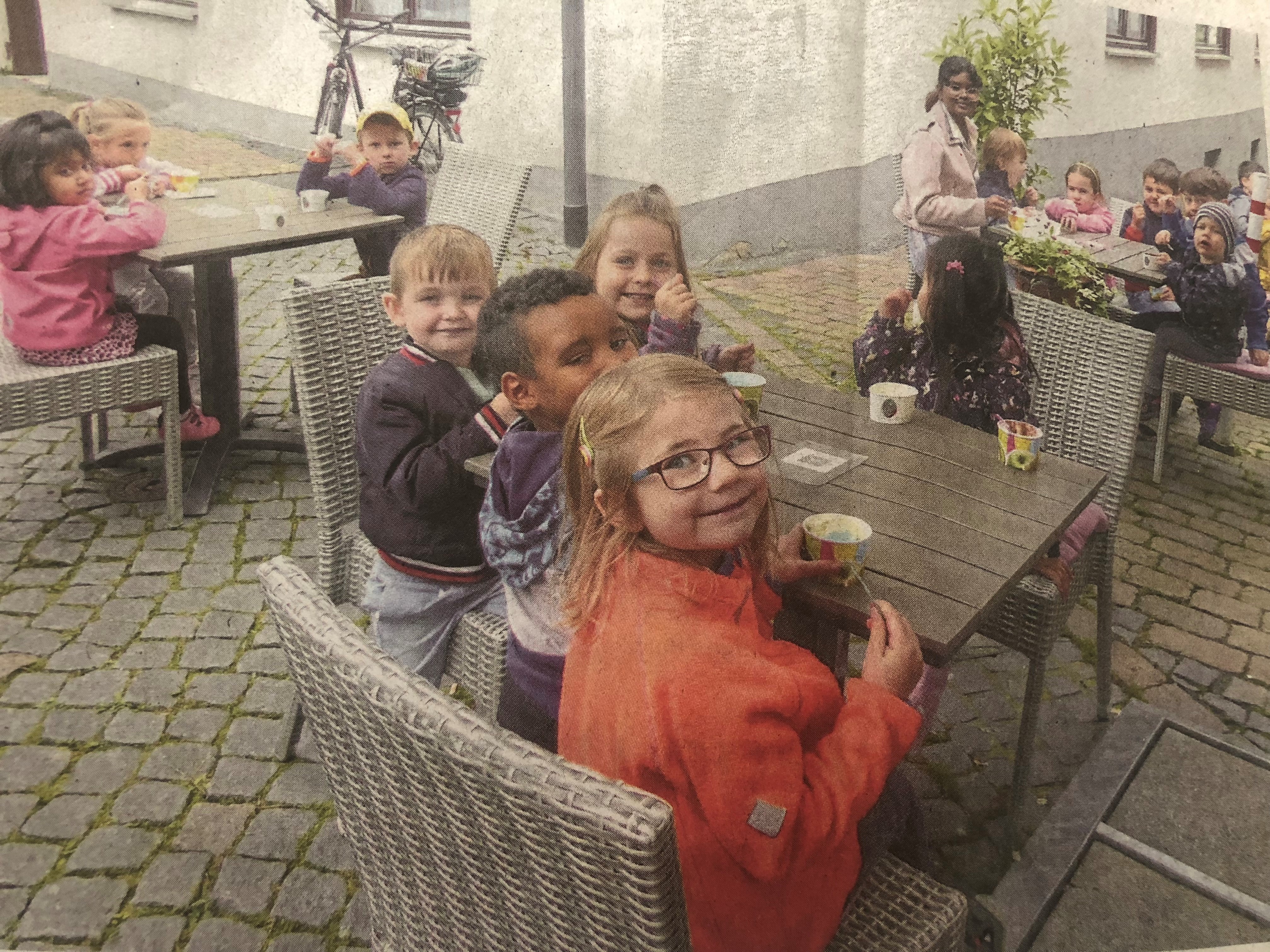 Eis für kreative Kinder