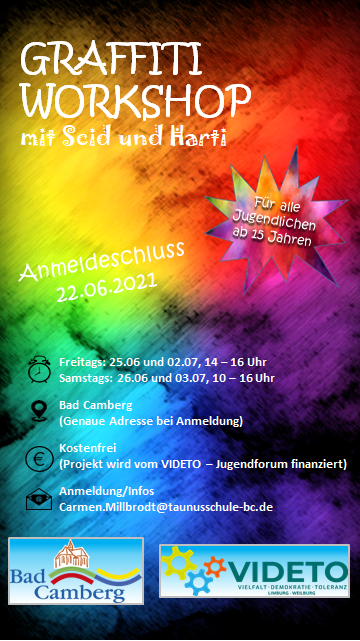 Graffiti-Workshop für Jugendliche