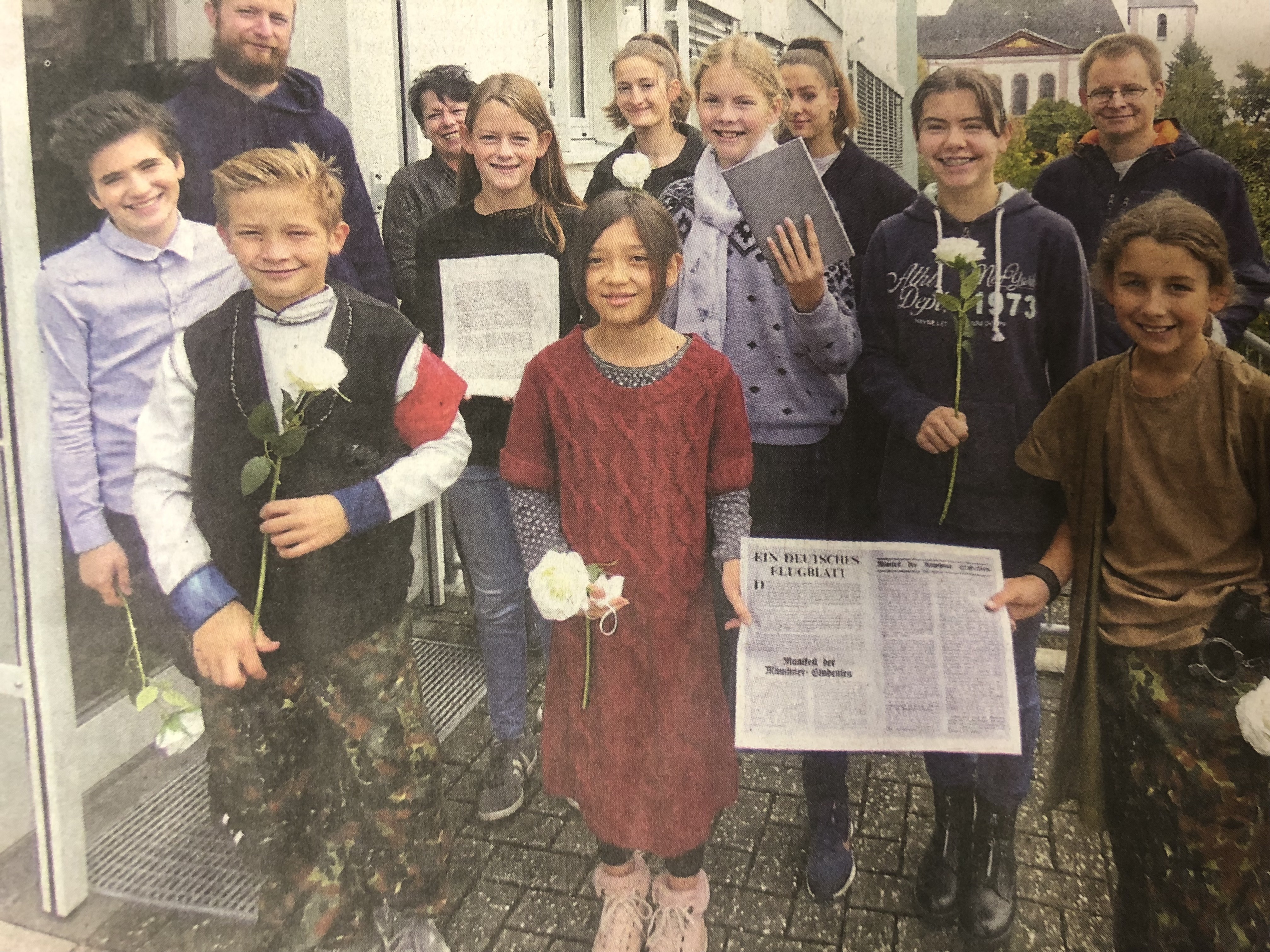Filmprojekt über das Leben von Sophie Scholl an der Taunusschule gestartet