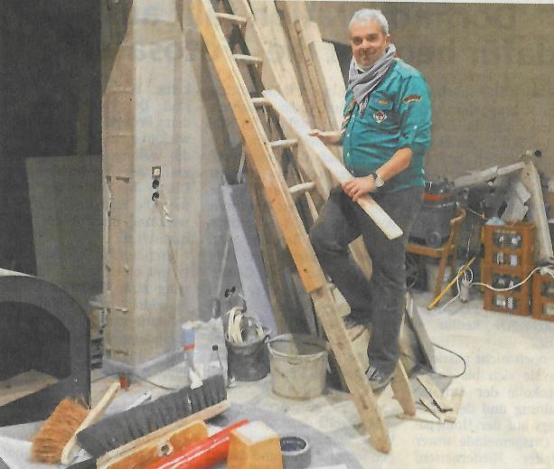 Work-Camp-Angebot mit interreligiösen Gesprächsrunden im Pfadinderhaus